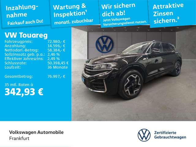 VW Touareg 16.615 km 72.981 &euro; Frankfurt 60326