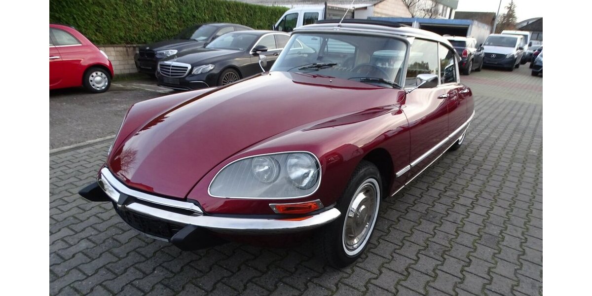 Citroen DS 20 Pallas ein Traum in rouge cornaline 1.200 km 84.900 &euro; Rodgau 63110