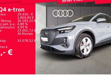 Audi Q4 e-tron 56.375 km 29.450 &euro; Frankfurt am Main 60314
