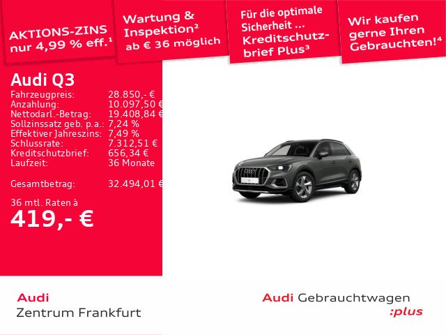Audi Q3 47.181 km 28.850 &euro; Frankfurt am Main 60314