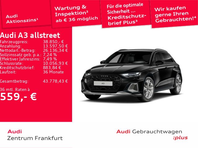 Audi A3 3.848 km 38.850 &euro; Frankfurt am Main 60314