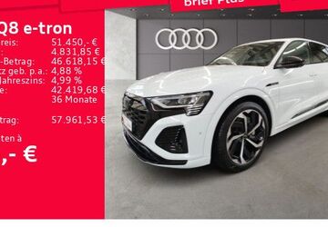 Audi Q8 e-tron 41.187 km 51.450 &euro; Frankfurt am Main 60314