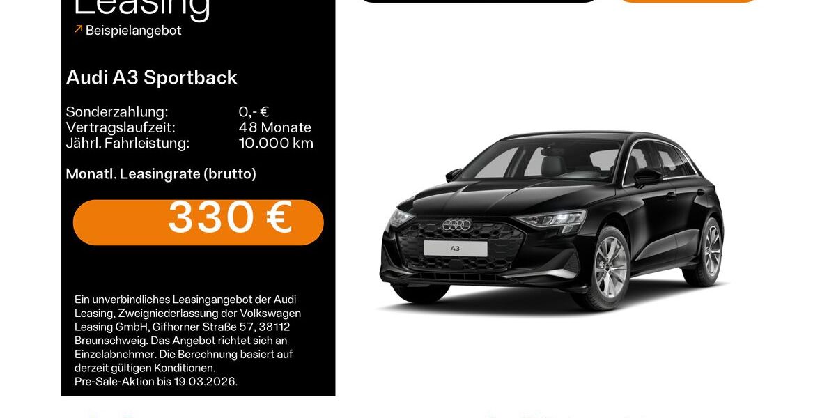 Audi A3 22.813 km 33.890 &euro; Hofheim 65719