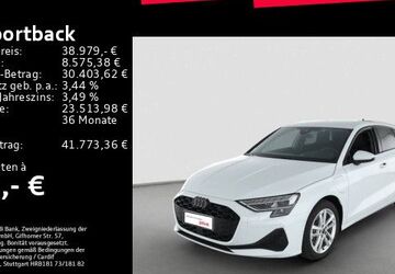Audi A3 6.200 km 38.979 &euro; Offenbach am Main 63071