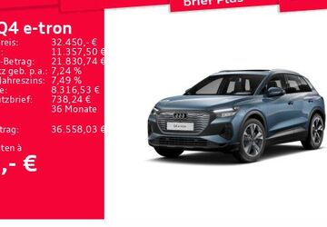 Audi Q4 e-tron 33.987 km 32.450 &euro; Frankfurt am Main 60314
