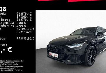 Audi Q8 45.500 km 69.439 &euro; Offenbach am Main 63071