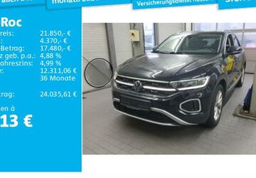 VW T-Roc 90.481 km 21.850 &euro; Frankfurt 60326
