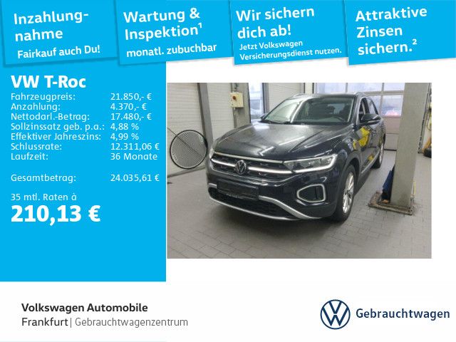 VW T-Roc 90.481 km 21.850 &euro; Frankfurt 60326
