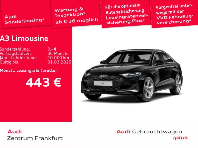 Audi A3 27.865 km 33.850 &euro; Frankfurt am Main 60314