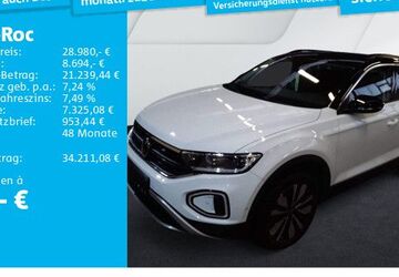 VW T-Roc 25.429 km 28.980 &euro; Frankfurt 60326
