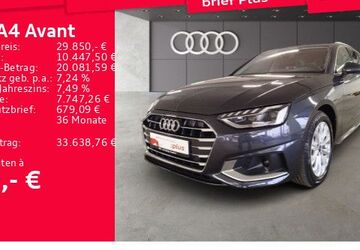 Audi A4 32.265 km 29.850 &euro; Frankfurt am Main 60314