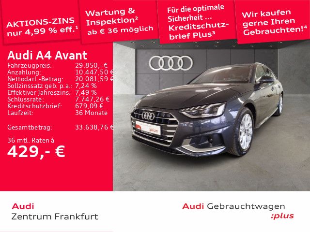 Audi A4 32.265 km 29.850 &euro; Frankfurt am Main 60314