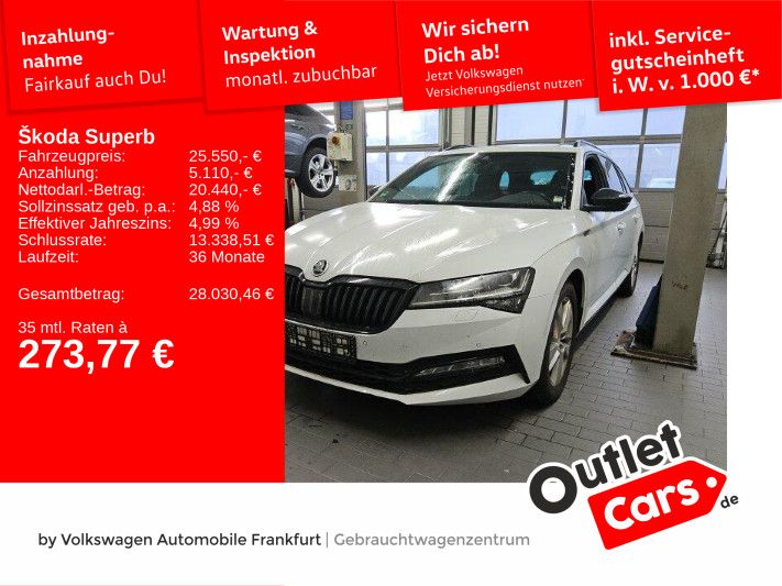 Skoda Superb 123.179 km 25.550 &euro; Frankfurt 60326