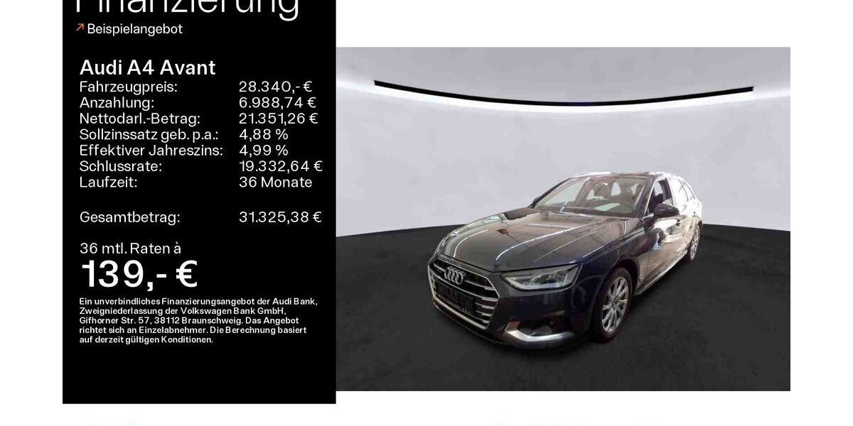 Audi A4 47.909 km 28.340 &euro; Hofheim 65719