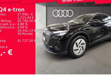 Audi Q4 e-tron 32.363 km 27.990 &euro; Frankfurt am Main 60314