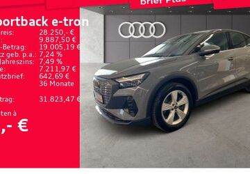 Audi Q4 e-tron 61.595 km 28.250 &euro; Frankfurt am Main 60314