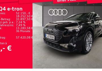 Audi Q4 e-tron 9.900 km 51.980 &euro; Frankfurt am Main 60314