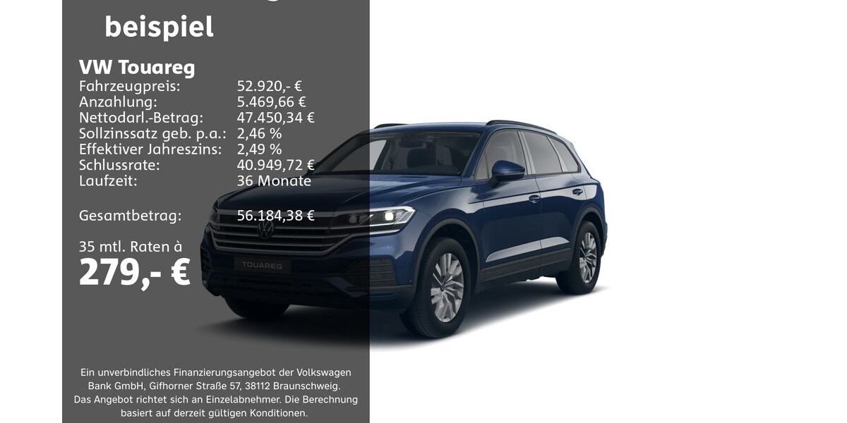 VW Touareg 27.119 km 52.920 &euro; Groß-Umstadt 64823