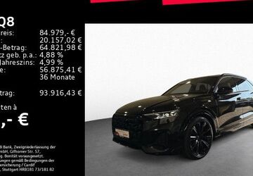 Audi Q8 29.200 km 84.979 &euro; Offenbach am Main 63071
